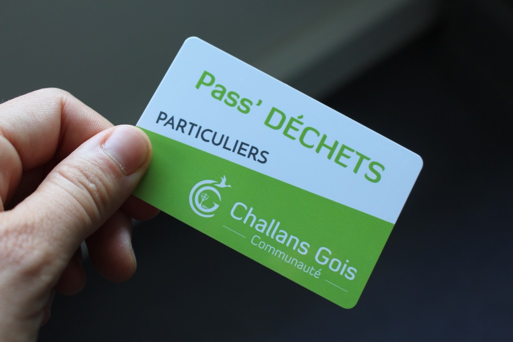 Carte accès déchèteries