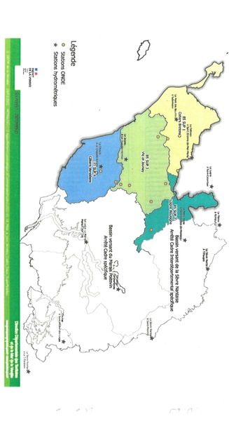 Cartes des zones