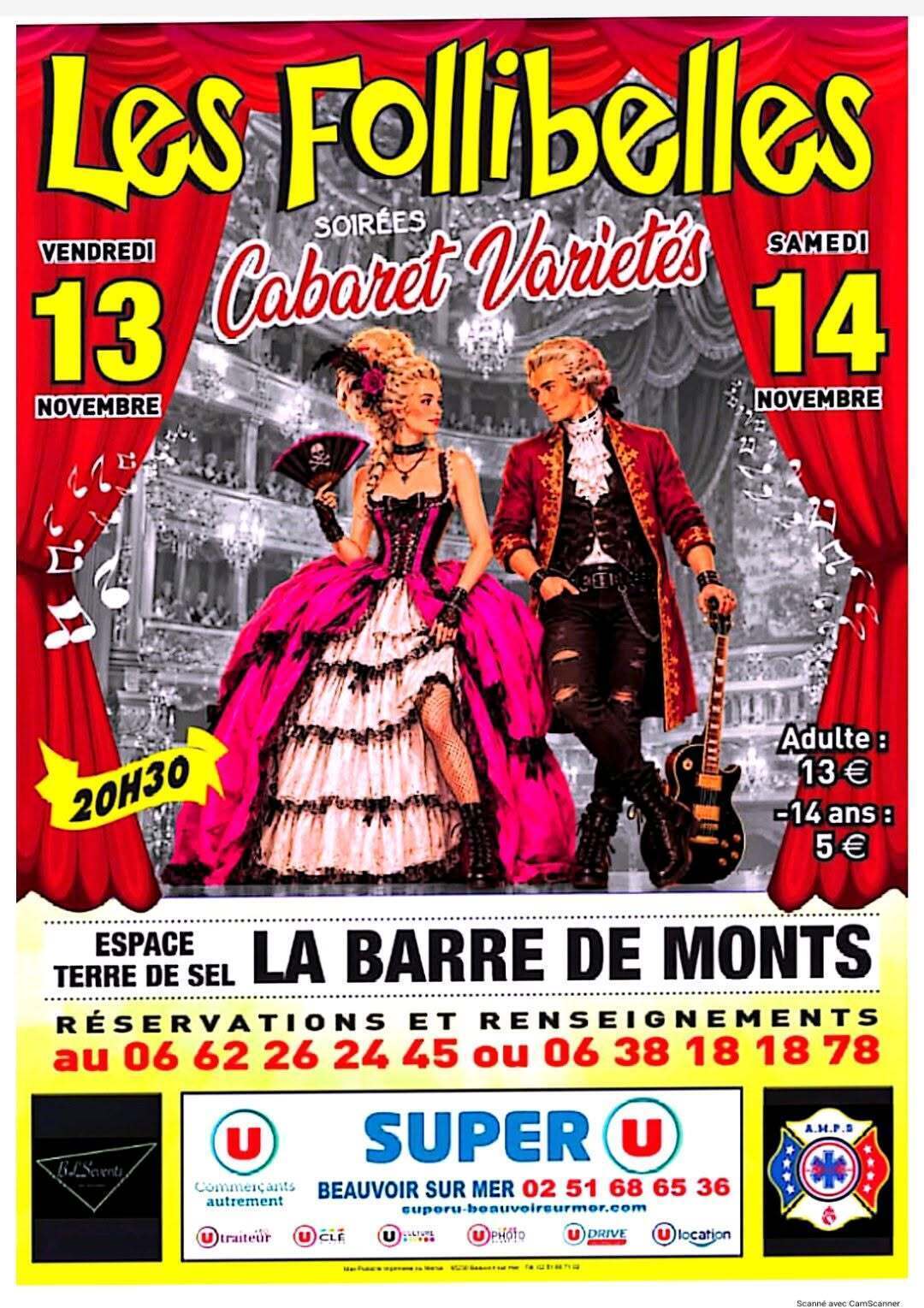 Les Follibelles novembre 2026