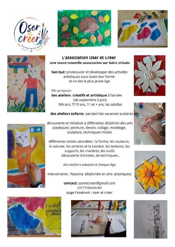 OSER ET CREER 2026 2027