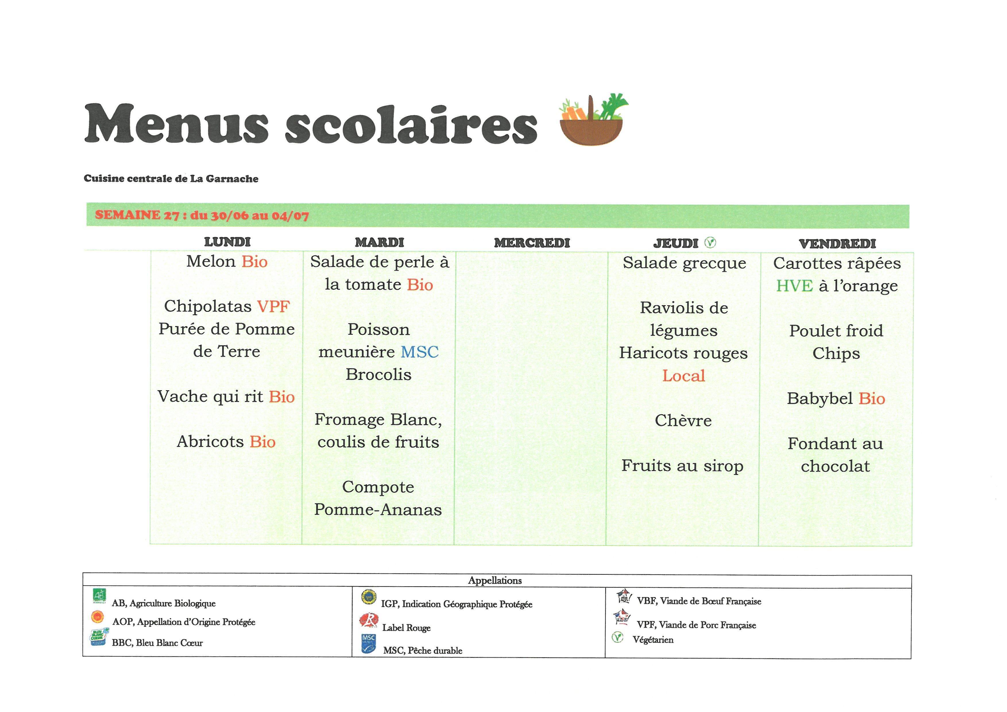 semaine 27