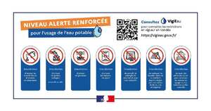 Alerte usage de l'eau