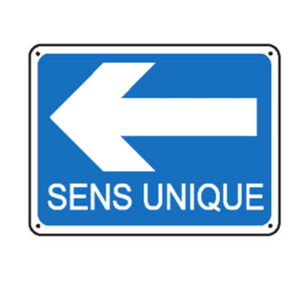sens unique
